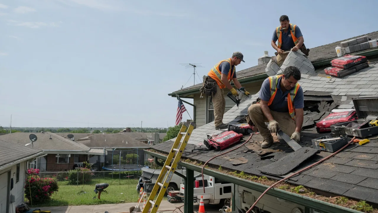 Roof Repair in Lookeba, OK near me